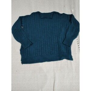 NEW Jessica Simpson Ladies' Ribbed Sweater, Teal, Size S (769